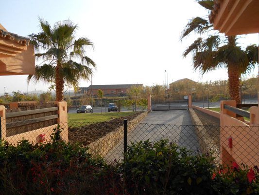 2012 flood defences built & plantings at Casares del Sol