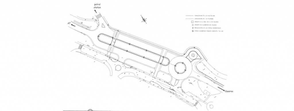 Mejoras en la carretera - MA-8300 Casares Costam
