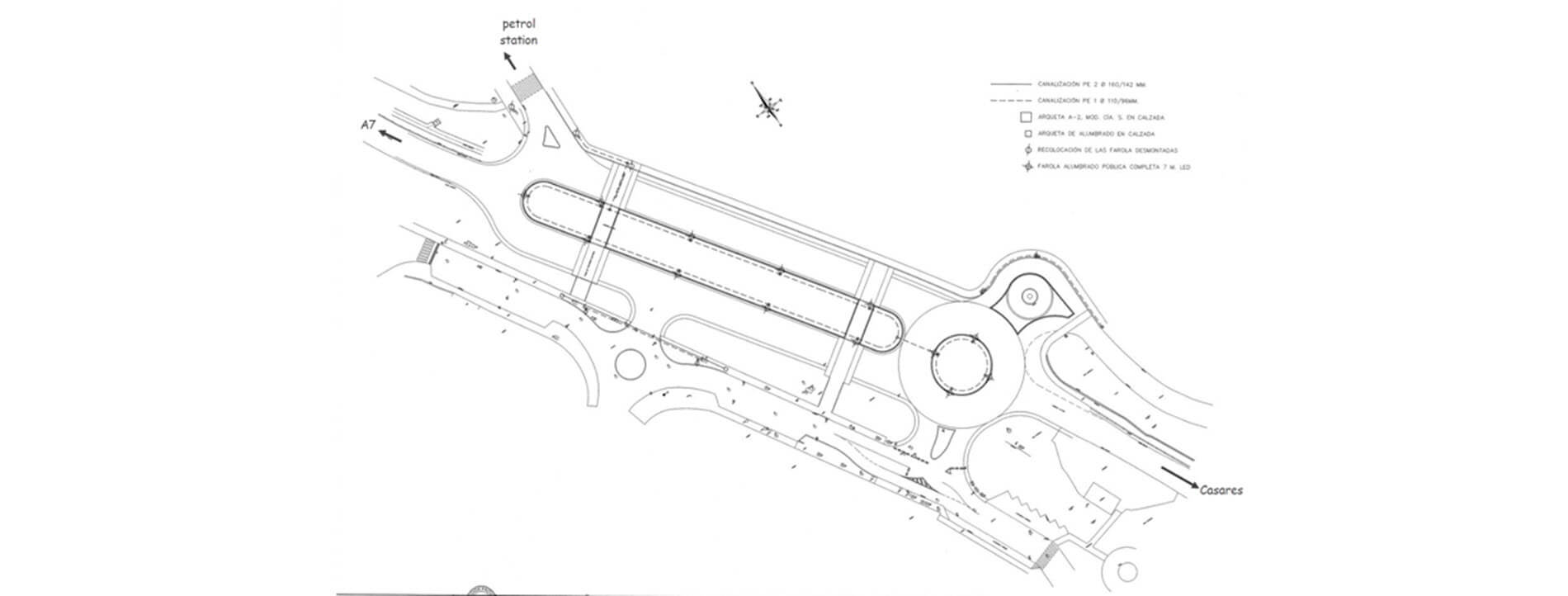 Mejoras en la carretera - MA-8300 Casares Costam