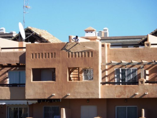 2014 painting apartment blocks