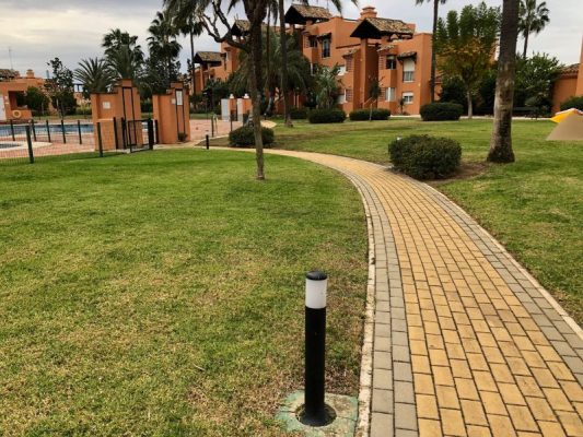 New path lights - Casares del Sol pm4